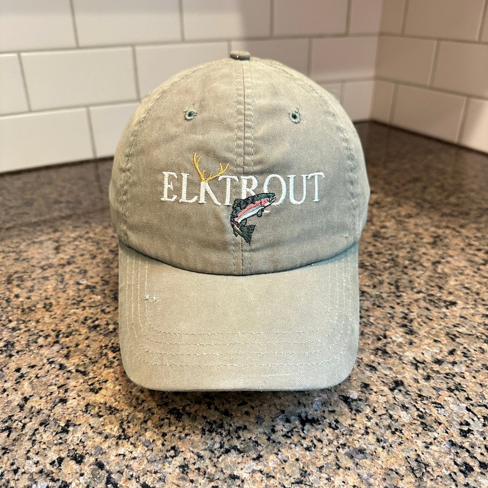 ELKTROUT OURAY Baseball Cap Strap Back Green